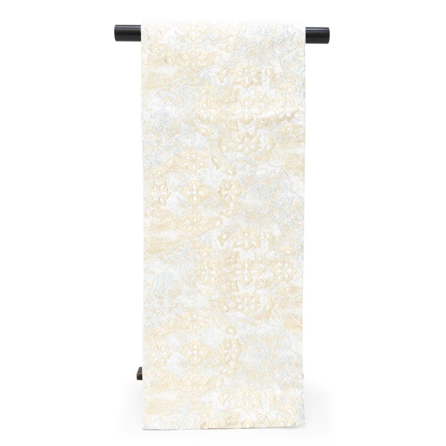 袋帯 訪問着 フォーマル 付け下げ 色無地 小杉織物謹製 ベージュ