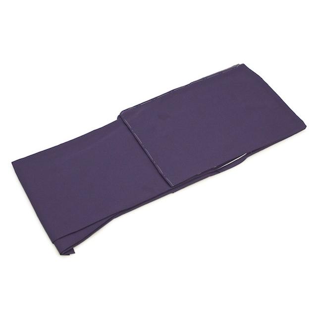 洗える着物 色無地プレタ プレタ着物 単衣 袷 深紫色 パープル 色無地