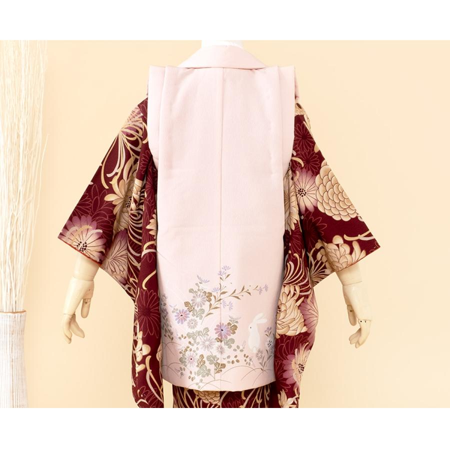 SOUBIEN（創美苑） レンタル 七五三 女の子 3歳 着物 被布 フルセット