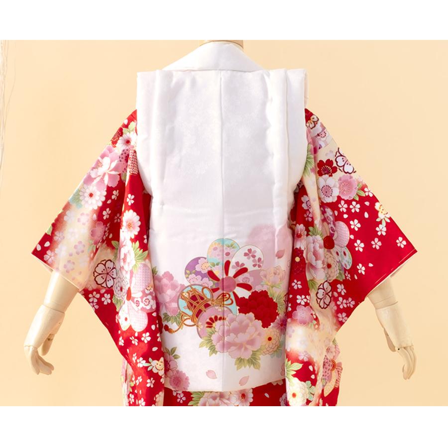 七五三 3歳 女の子 子供 アンティーク 鼓 着物 被布 セット 七五三 着物 3歳 購入 フルセット レトロ ブランド 被布セット