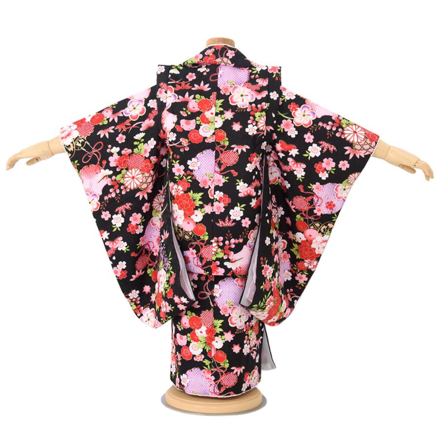 SOUBIEN（創美苑） レンタル 七五三 女の子 3歳 着物 被布 フルセット