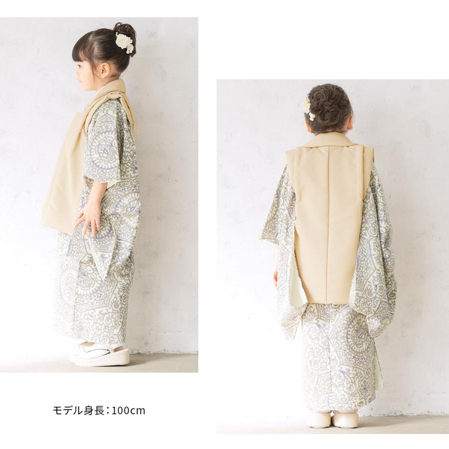 SOUBIEN レンタル 七五三 女の子 3歳 着物 被布 フルセット