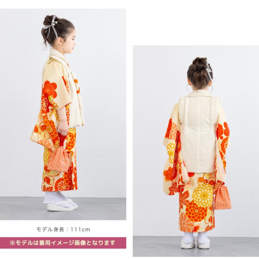 七五三 着物 3歳 レトロ レンタル 女の子 被布 フルセット 七五三 着物 3歳 レトロ レンタル 女の子 被布 フルセット