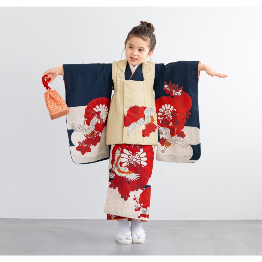 七五三 着物 3歳 レトロ レンタル 女の子 被布 フルセット 黄色 七五三 着物 3歳 レトロ レンタル 女の子 被布 フルセット 黄色