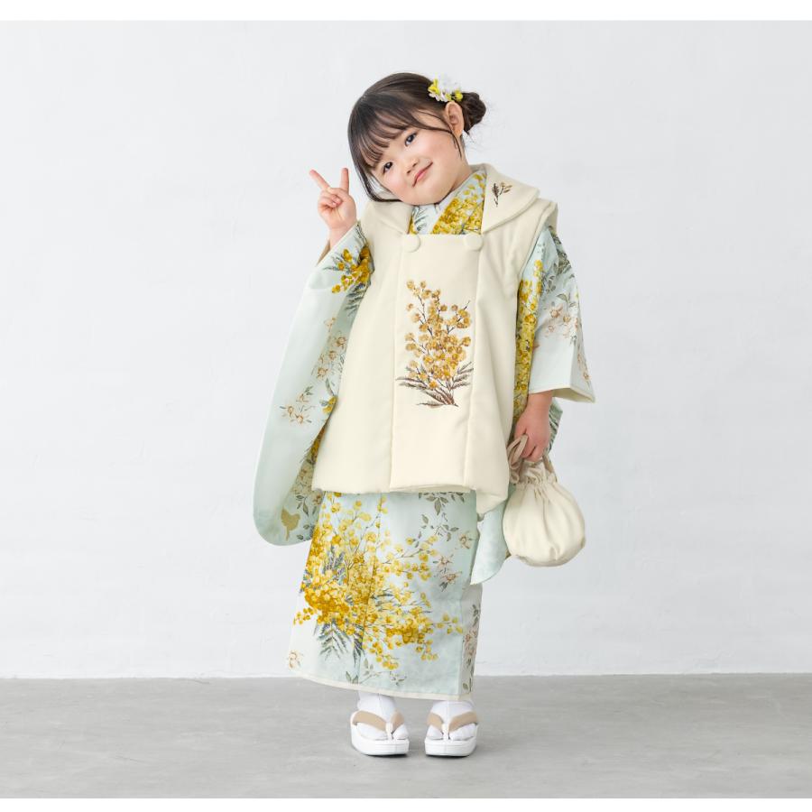 七五三　三才用被布　一式 七五三 着物 3歳 被布 セット 女の子 ちょっと訳あり レトロ