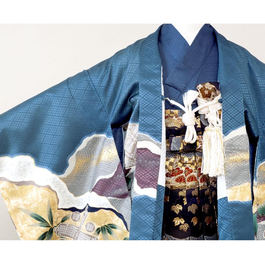 SOUBIEN（創美苑） 七五三 着物 レンタル 5歳 男の子 フルセット 袴