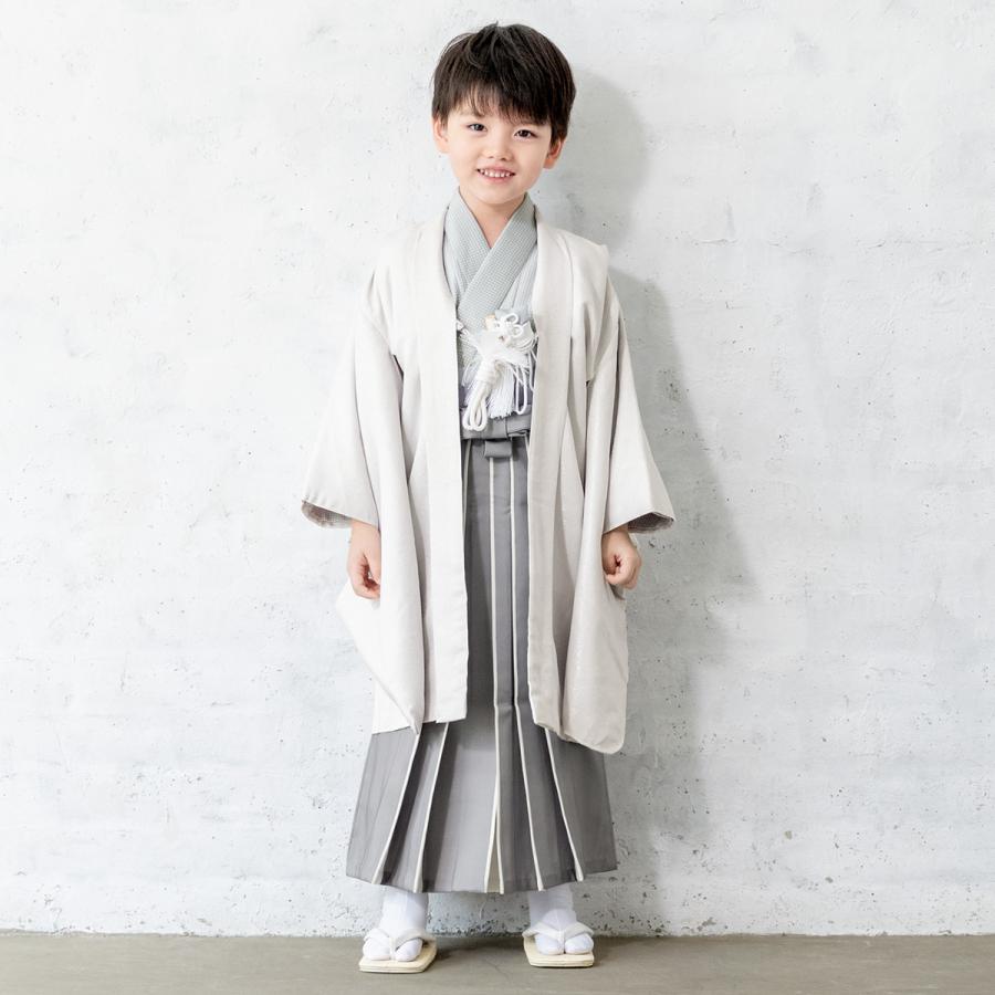 SOUBIEN レンタル 七五三 着物 男の子 5歳 羽織袴 袴セット フル