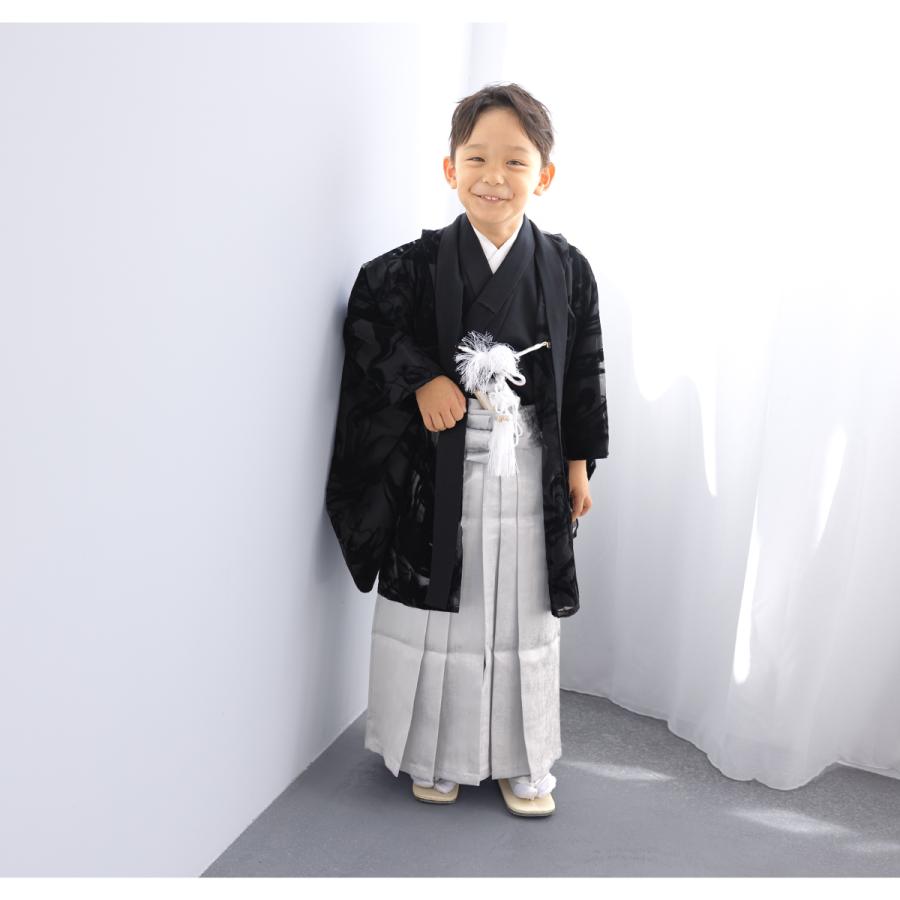 SOUBIEN（創美苑） レンタル 七五三 着物 男の子 5歳 袴セット フル