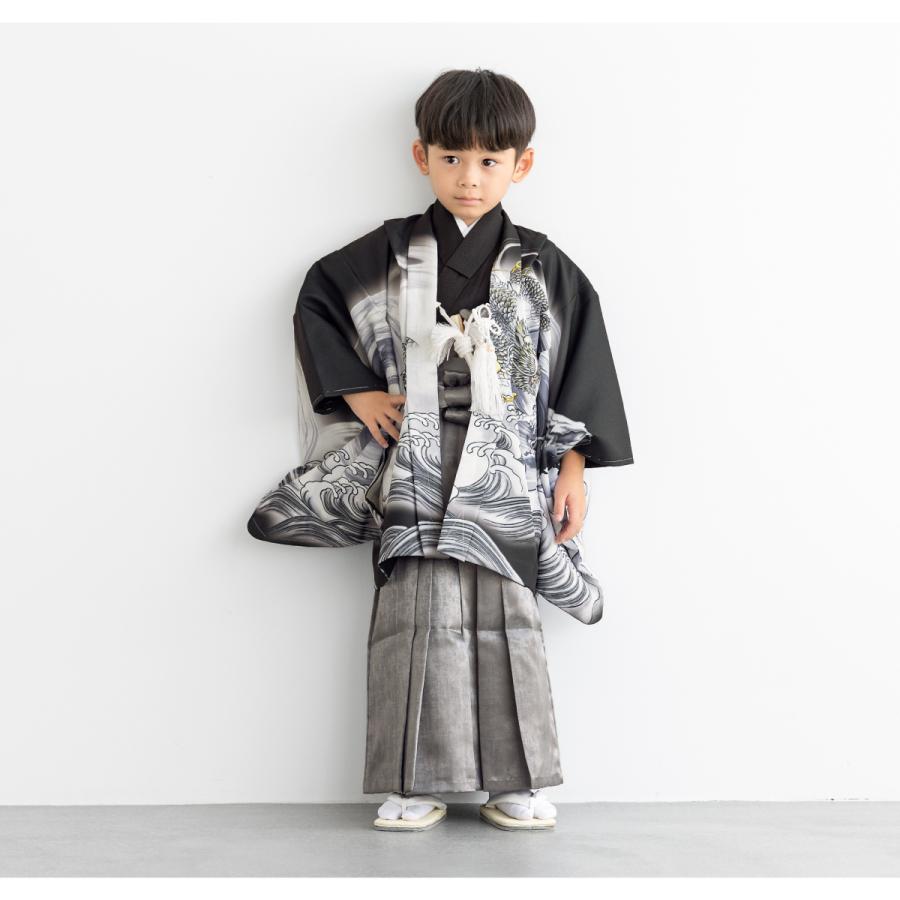 SOUBIEN（創美苑） レンタル 七五三 着物 男の子 5歳 袴セット フル