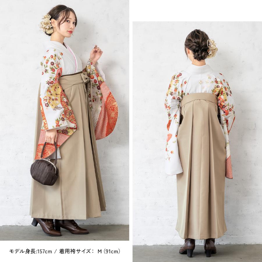 レンタル 卒業式 袴 女性 袴セット 白 ホワイト オレンジ 金 レンタル 卒業式 袴 女性 袴セット 白 ホワイト オレンジ 金