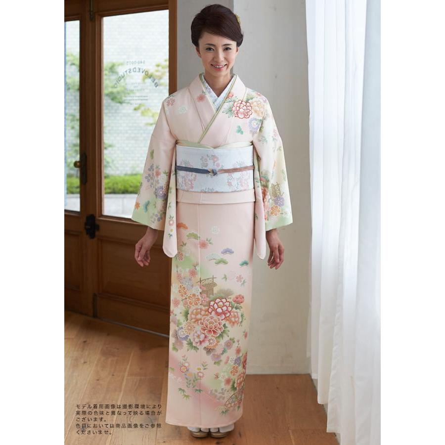 ほーさん　訪問着 月花桜模様　　未使用　袋帯セット SOUBIEN（創美苑） レンタル 訪問着 フルセット 七五三 卒業式 卒園式