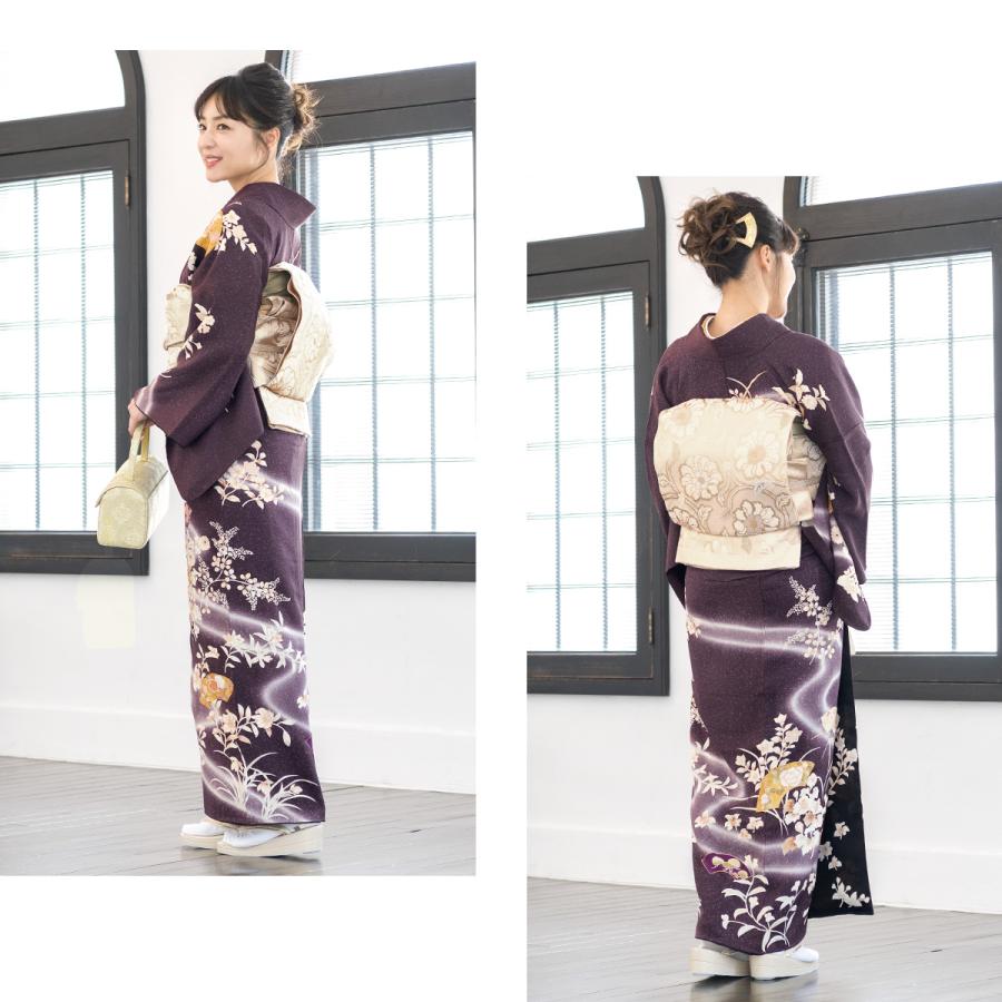 (う)訪問着、袋帯セット SOUBIEN（創美苑） レンタル 訪問着 フルセット 七五三 卒業式 卒園式