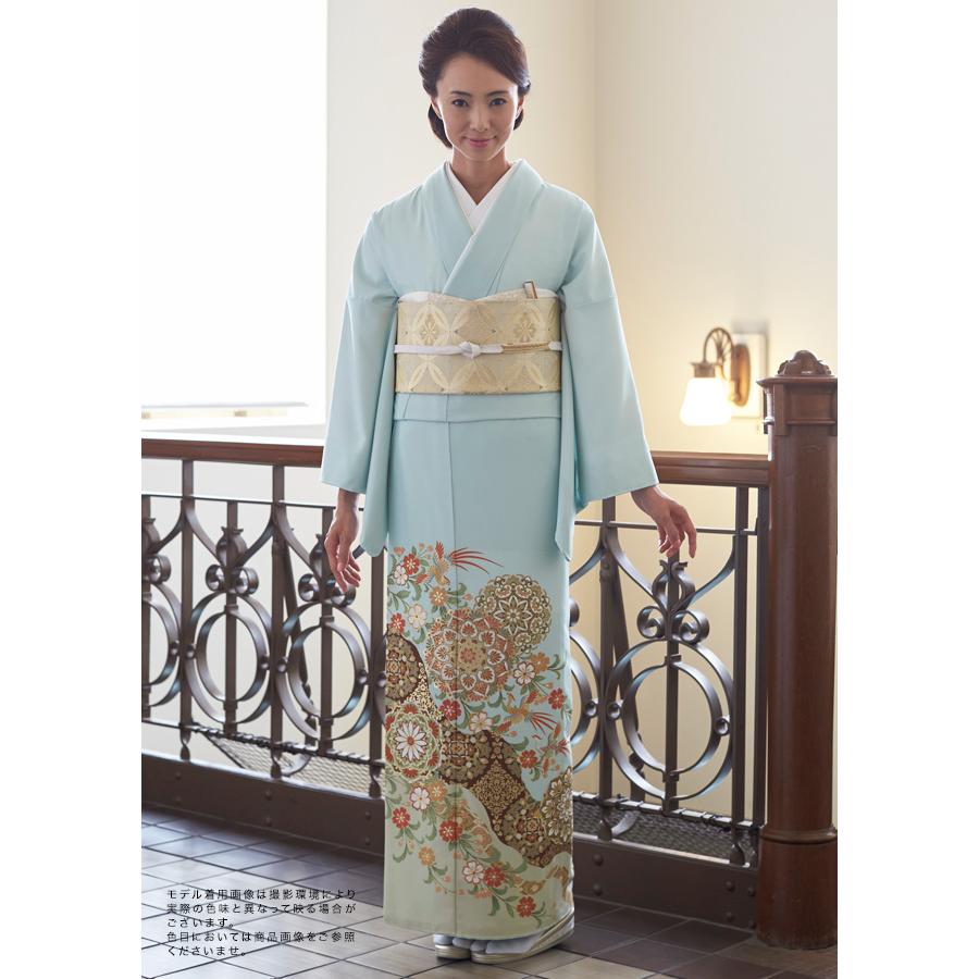 SOUBIEN（創美苑） 色留袖 レンタル フルセット 結婚式 着物 水色
