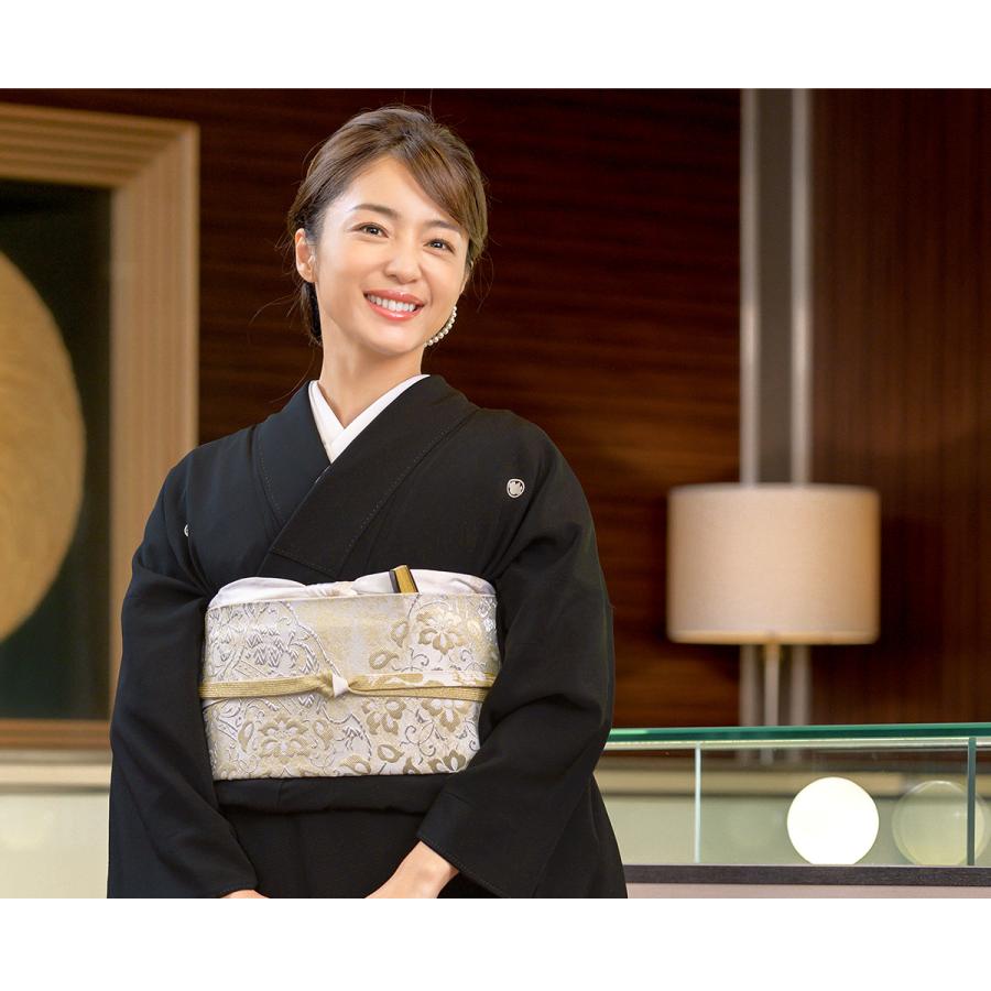 SOUBIEN（創美苑） 黒留袖 レンタル 結婚式 着物 フルセット 正絹 黒