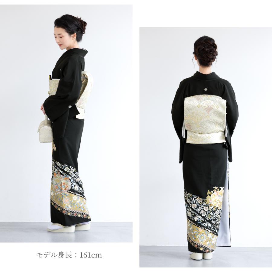 SOUBIEN（創美苑） レンタル 黒留袖 フルセット 結婚式 着物 黒 袷