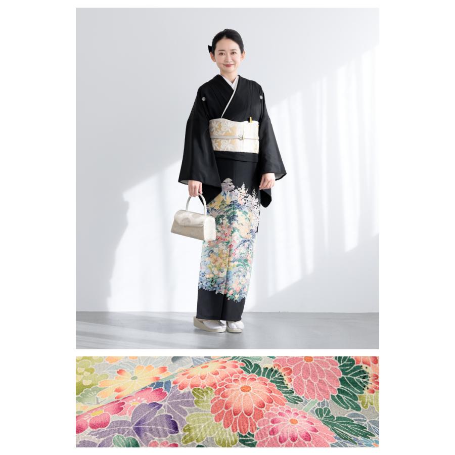 SOUBIEN（創美苑） 黒留袖 レンタル フルセット 結婚式 着物 黒 袷