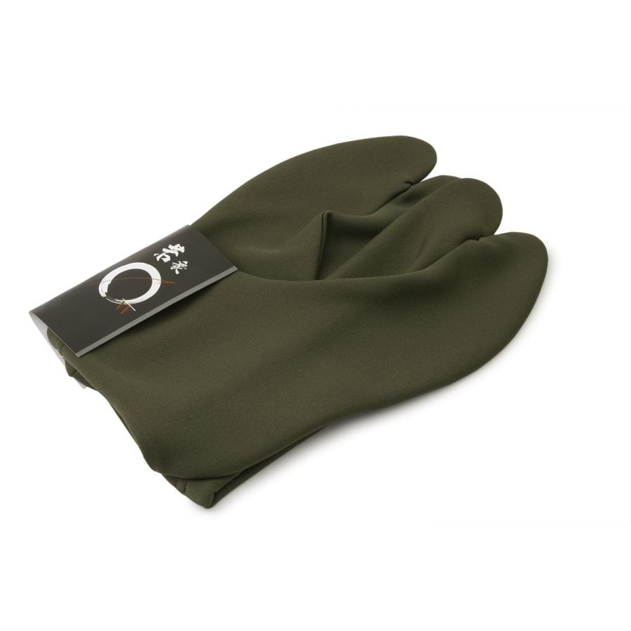 SOUBIEN 足袋ソックス メンズ 緑系 モスグリーン 口ゴム