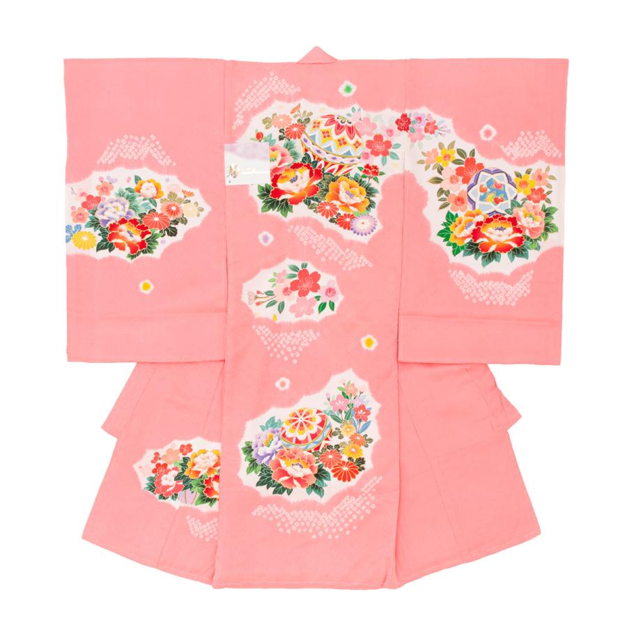 産着 女 女の子 販売 正絹 初着 盛り金 鹿の子絞り ピンク 手鞠 牡丹 桜 菊 桔梗 花 下着 掛け着 祝着 お宮参り お祝い ベビー 赤ちゃん 送料無料 Ub332ks 6251 きもの館 創美苑 通販 Yahoo ショッピング