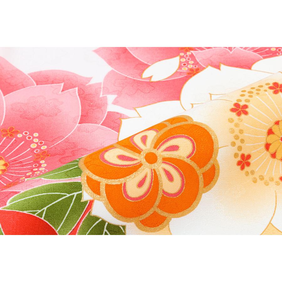 SOUBIEN（創美苑） 産着 女 女の子 販売 初着 赤 レッド 桜 花 掛け着