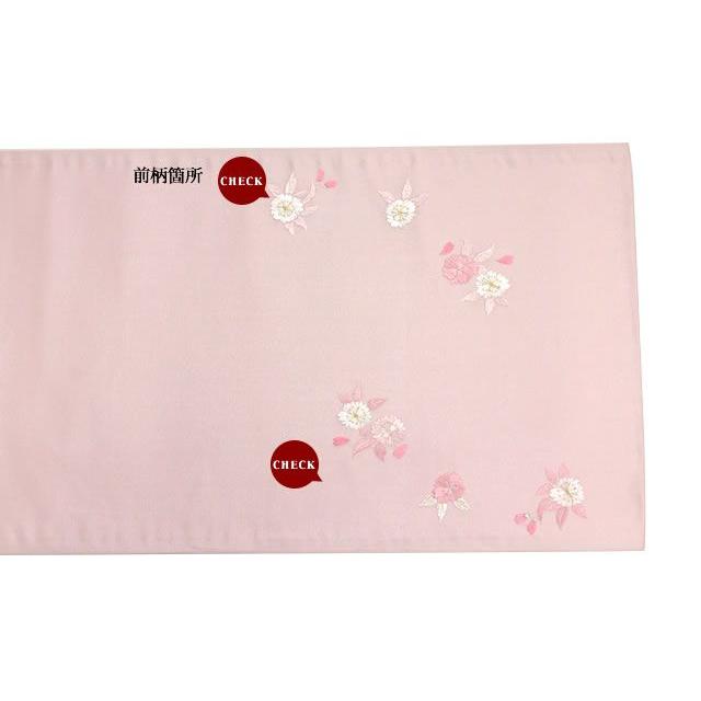 袋帯 訳あり 未仕立て ベビーピンク 桜 花丸紋 おび弘謹製 西陣 証紙