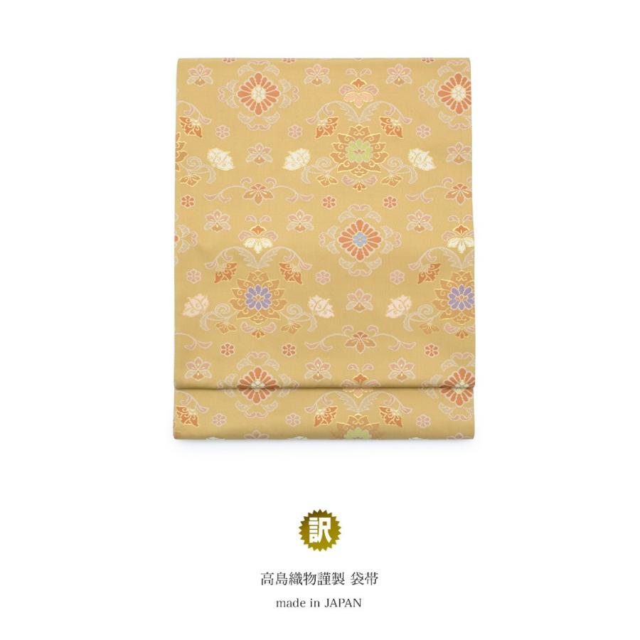 更紗柄袋帯訳あり品