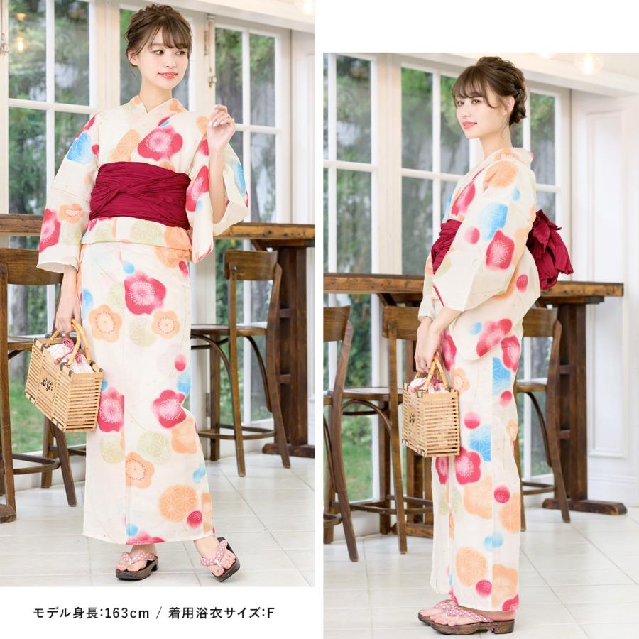 SOUBIEN（創美苑） 浴衣 セット レディース 浴衣セット 大人 F 帯 夏 2