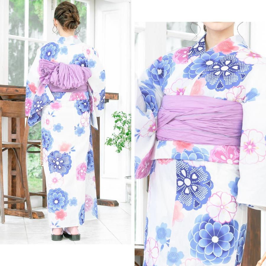SOUBIEN（創美苑） 浴衣 セット レディース 浴衣セット 大人 F 帯 夏 2