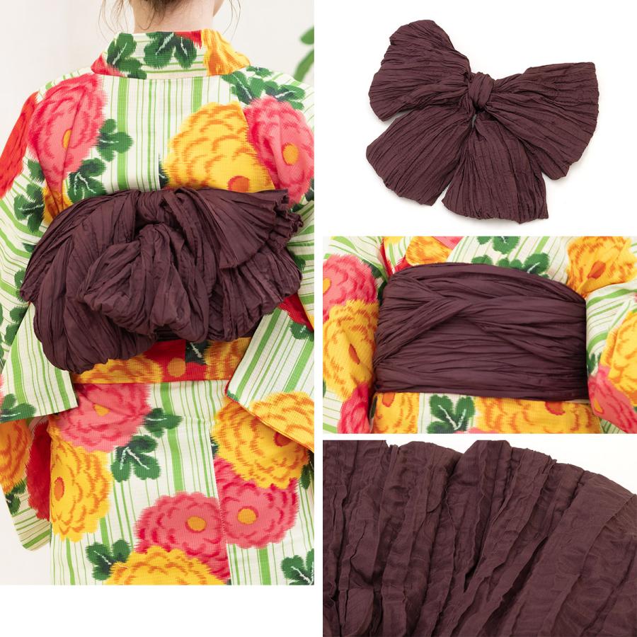 浴衣 レディース セット 浴衣セット 兵児帯 大人 2点セット