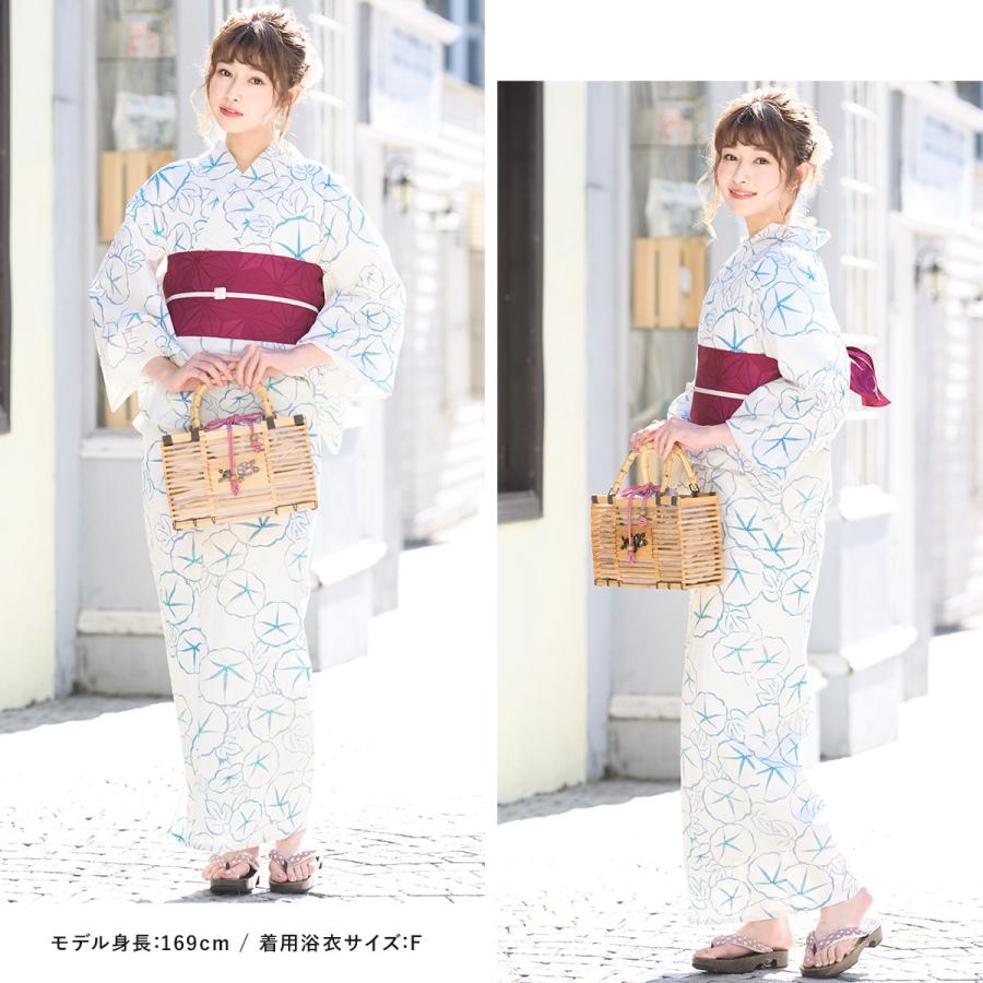 SOUBIEN（創美苑） 浴衣 セット レディース 浴衣セット 大人 F 帯 夏 2