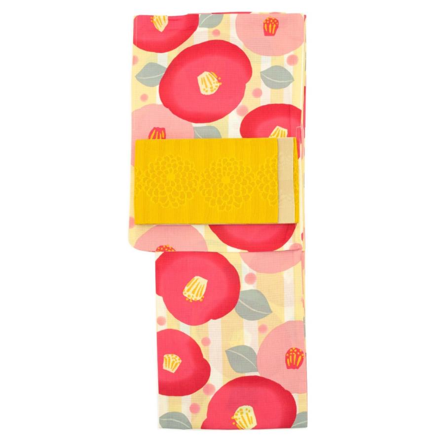 浴衣 セット レディース 浴衣セット 大人 F 帯 夏 3点セット 玉城