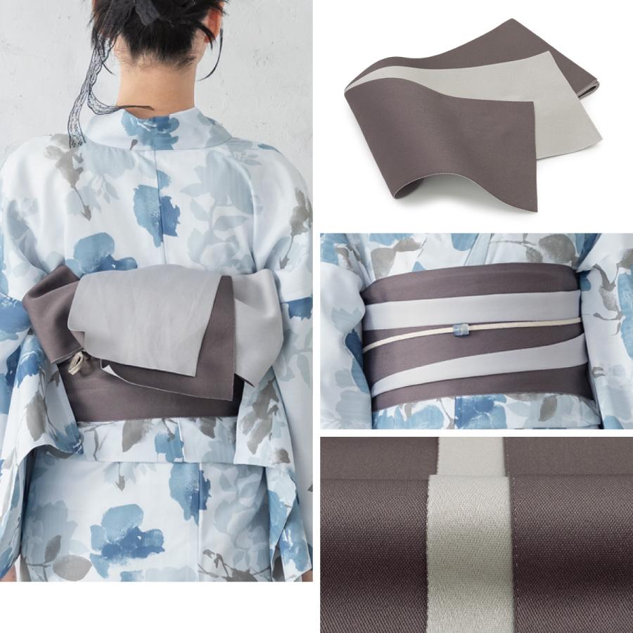 SOUBIEN 浴衣 レディース 浴衣セット 夏 大人 F 半幅帯 3点