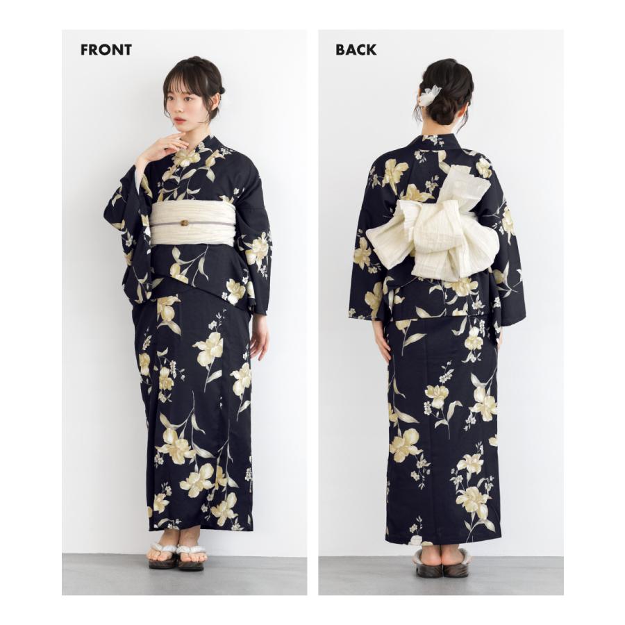 新品タグ付き◆CINEMATIQ 2wayセパレート浴衣 ブラックS〜M 受注販売】2Wayセパレート浴衣 | CINEMATIQ by Pinup Closet