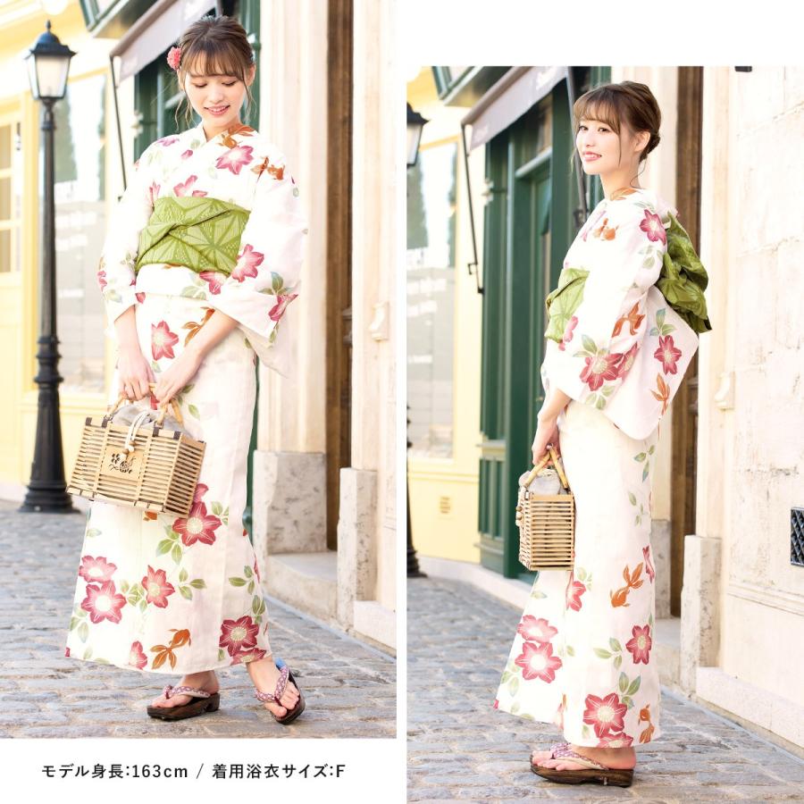 SOUBIEN 浴衣セット 3点セット（浴衣/帯/下駄） ボヌールセゾン