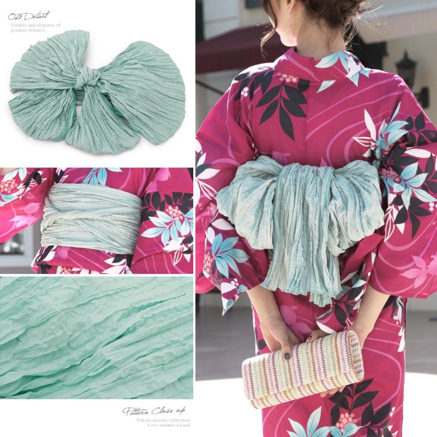 bonheur saisons（ボヌールセゾン） 浴衣 レディース 3点セット （浴衣