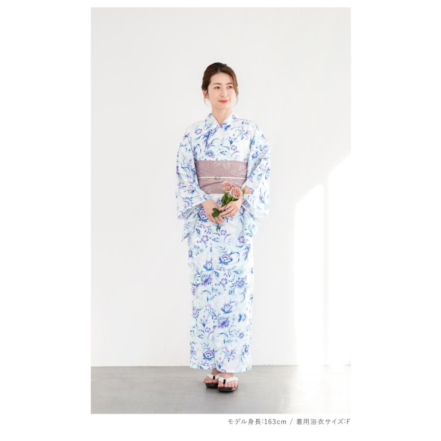 ★ayu**ページ★【未使用】SOUBIEN 浴衣セット SOUBIEN 浴衣 セット レディース 浴衣セット 半幅帯 大人 3点