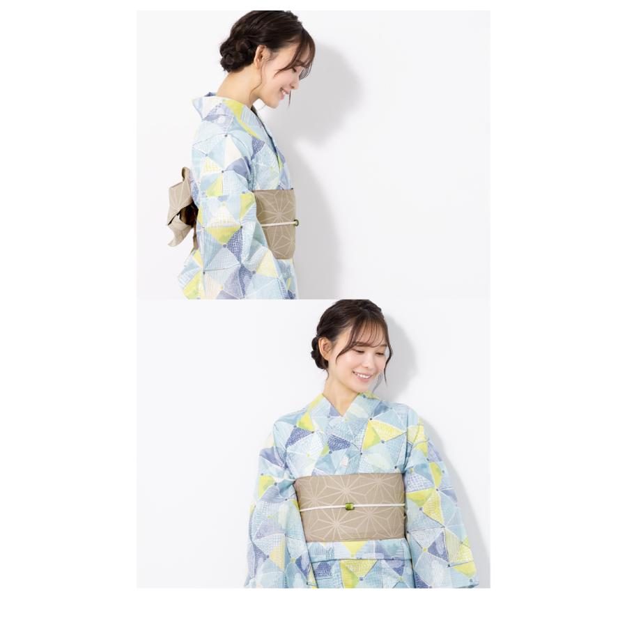 SOUBIEN 浴衣 セット レディース 浴衣セット 半幅帯 新作 大人 3