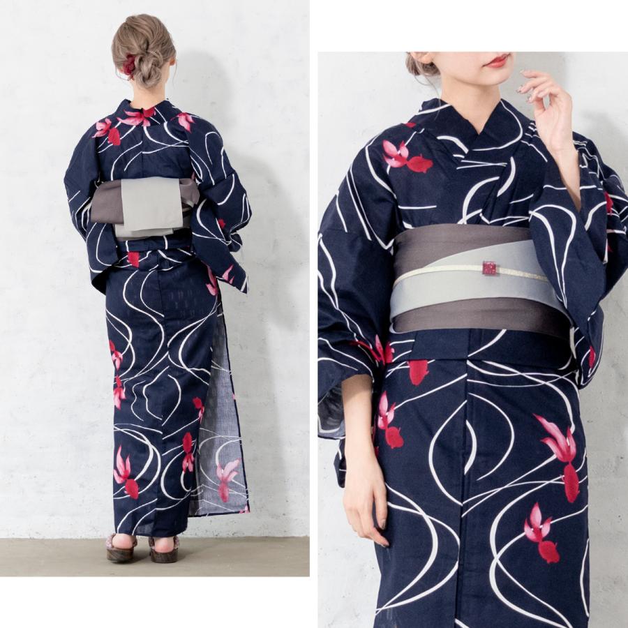 bonheur saisons（ボヌールセゾン） 浴衣 レディース セット 浴衣
