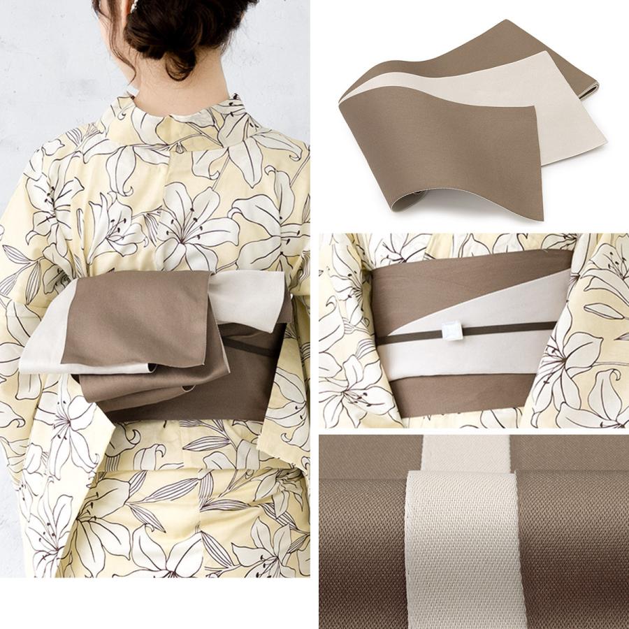 大人上品♪百合浴衣と白無地半幅帯セット◆シックな大人浴衣 楽天市場】【8/11まで5％OFFクーポン】Ryuyu 浴衣 百合 白浴衣