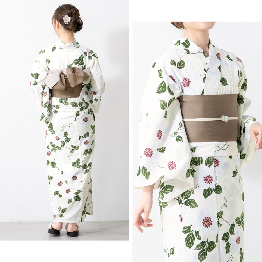 SOUBIEN（創美苑） 浴衣 レディース セット 浴衣セット 半幅帯 大人 3