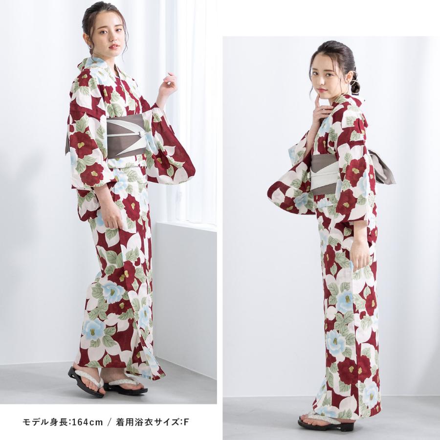 bonheur saisons 浴衣 レディース セット 浴衣セット 半幅帯