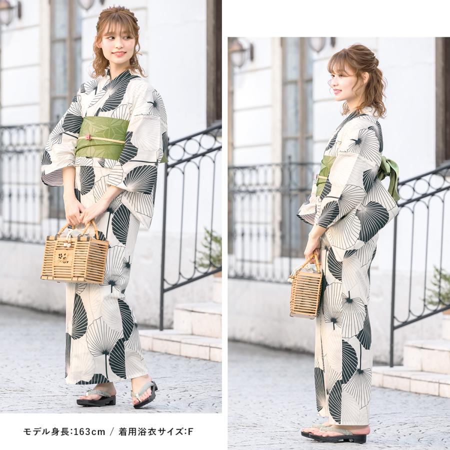 絞り浴衣　レディース　うちわ柄　仕付け糸付き　新品未使用 楽天市場】送料無料 【あす楽】【浴衣3点セット】ニュアンス