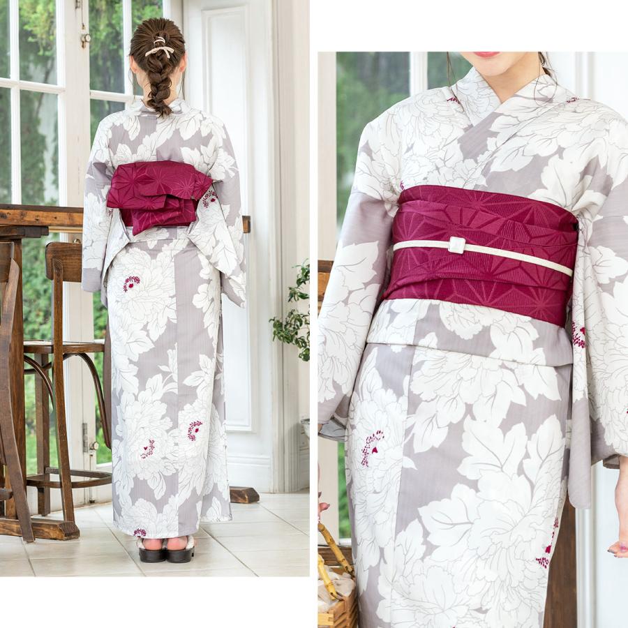 ★ゆい★ 白.黒.ピンク3枚セット SOUBIEN 浴衣 レディース セット 浴衣セット 大人 3点セット 白