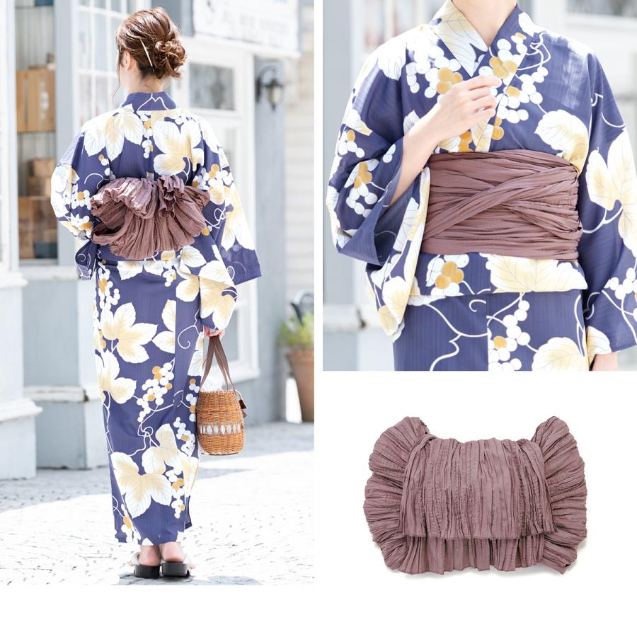 utatane 浴衣 兵児帯 下駄　3点セット　新品未使用 浴衣 糸菊 utatane 3点セット 兵児帯 下駄 - メルカリ
