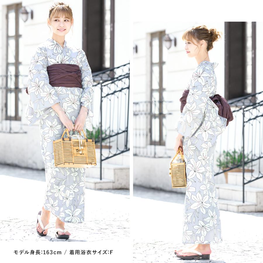 ゆりのはな　浴衣　女物　１０点　まとめ売り　未使用品～少々汚れ有り　綿　F501 ゆりのはな 浴衣 女物 10点 まとめ売り 着用可能～少々汚れ