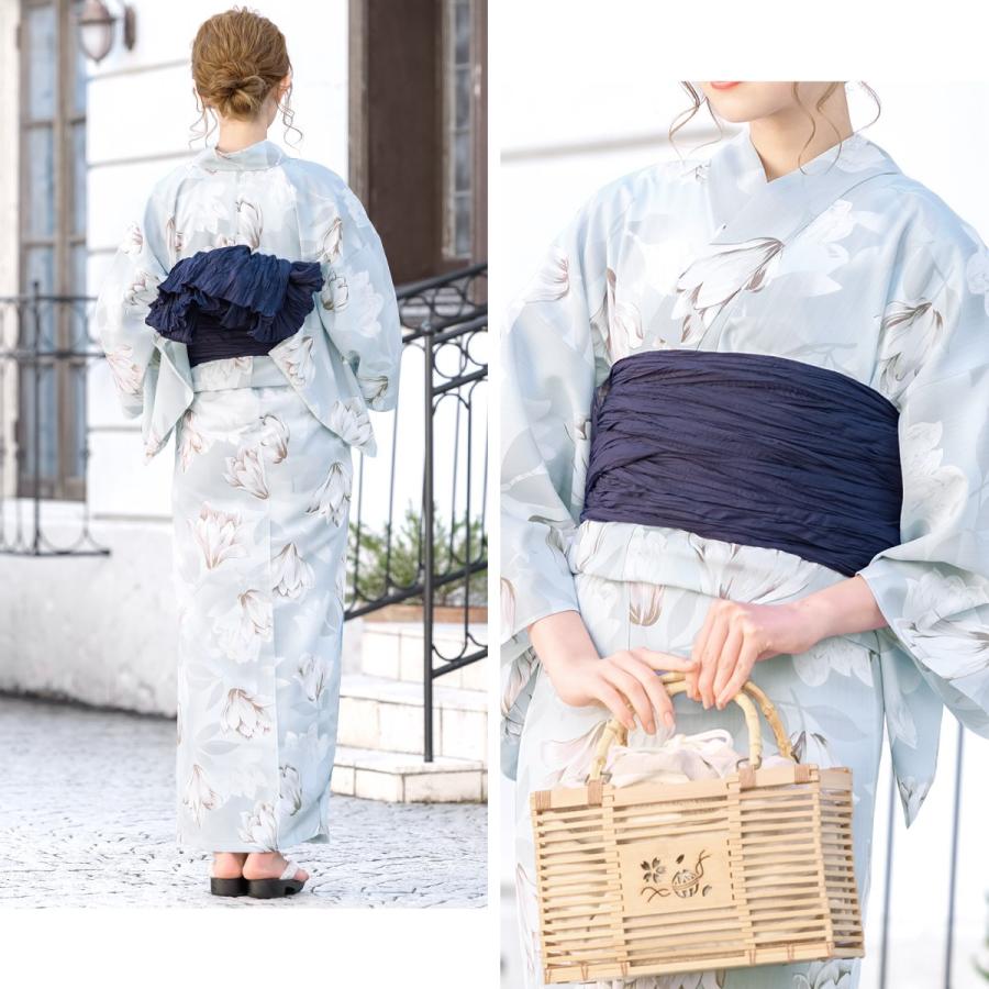 SOUBIEN 浴衣 レディース セット レトロ 浴衣セット 大人 3点