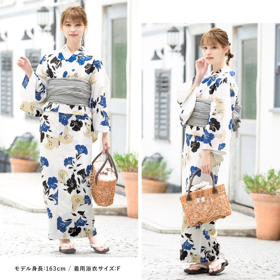 SOUBIEN（創美苑） 浴衣 レディース セット 浴衣セット 大人 3点セット