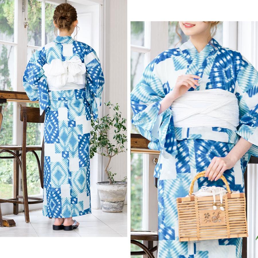 SOUBIEN（創美苑） 浴衣 レディース セット レトロ 浴衣セット 大人 3