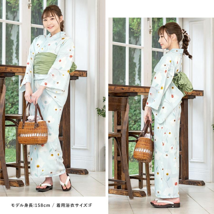 SOUBIEN（創美苑） 浴衣 レディース セット 浴衣セット 大人 3点セット