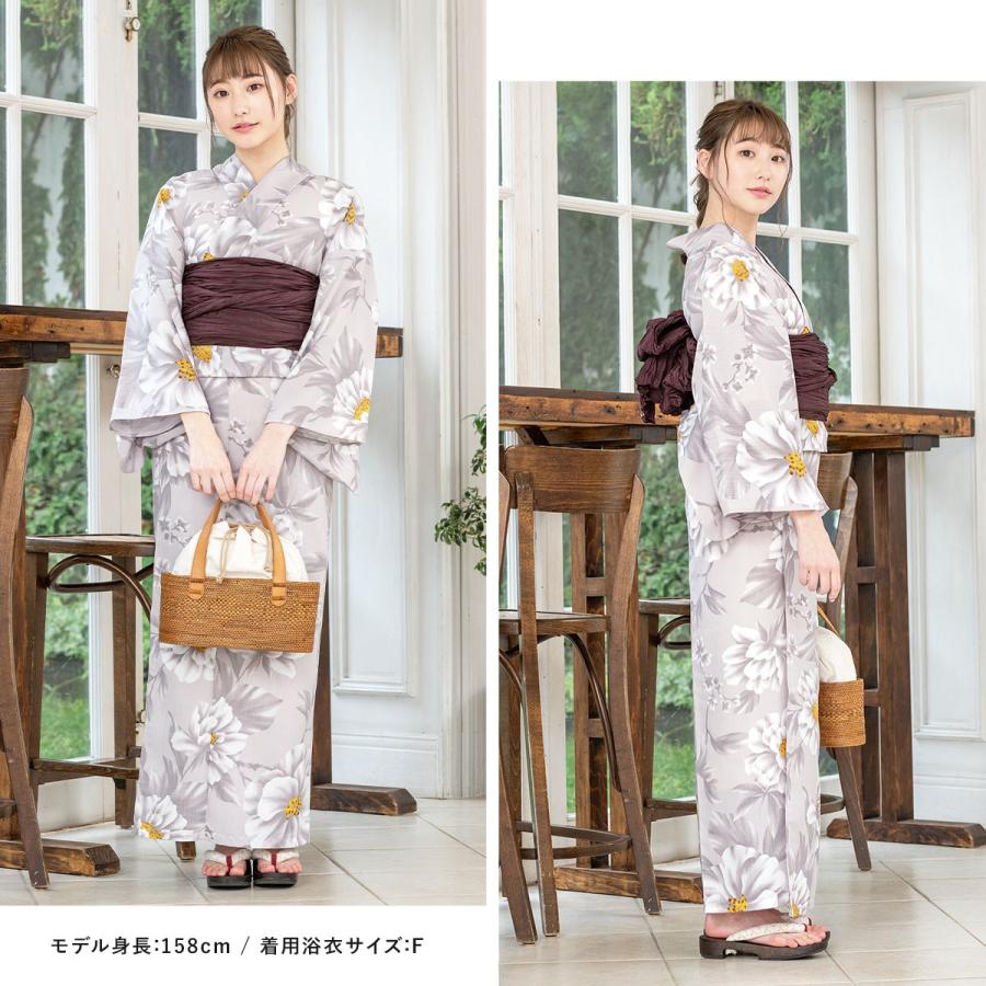 SOUBIEN（創美苑） 浴衣 レディース セット 浴衣セット 大人 3点セット