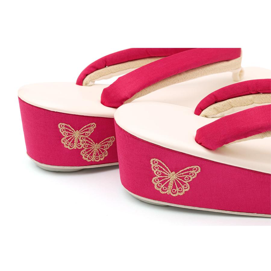 SOUBIEN（創美苑） 草履 成人式 レディース 振袖 fussa 白 ホワイト